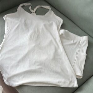 White Tennis dress with Shorts